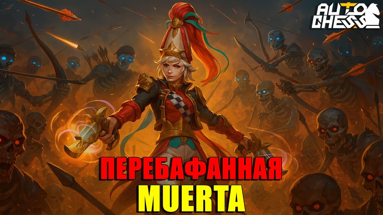 Перебафанная MUERTA! СЮДА, ИМБА! ► Auto Chess S33