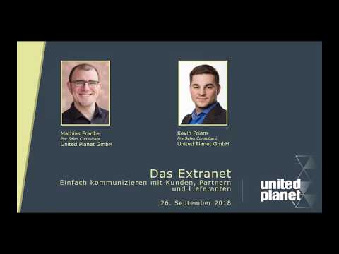 Webinar - Extranet & B2B Portale: Einfach kommunizieren mit Kunden, Partnern und Lieferanten