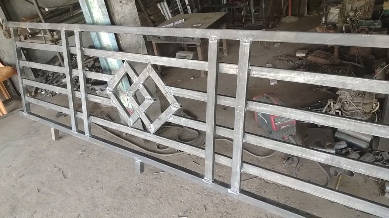 लोहे की रेलिंग कैसे बनाई जाती है