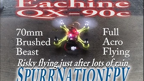 Eachine QX90c||Full Acro FPV||FatShark DVR||