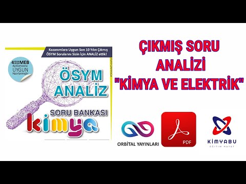 KİMYA VE ELEKTRİK SORU ÇÖZÜMÜ - ÇIKMIŞ SORULAR (PDF)