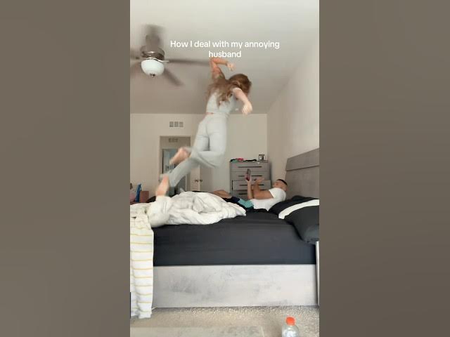 How I deal with my annoying husband 😂