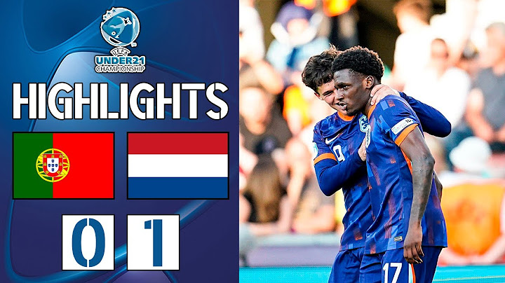 Portugal U21 vs Netherlands U21 (0-1) Highlights | U21 Euro 2025 | portugal u21 vs netherlands u21