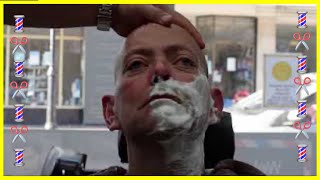 Happy Fathers days Razor wet shave asmr barberbturko