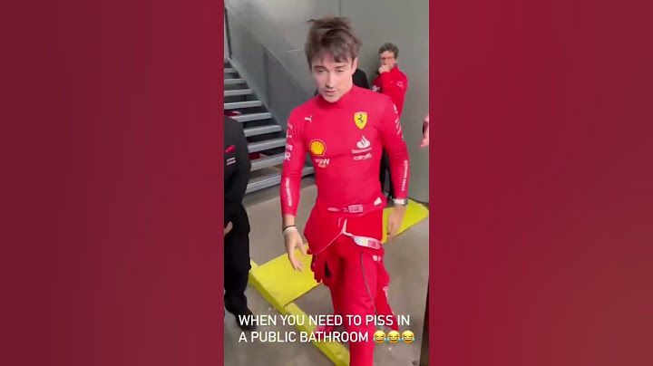 Charles Leclerc HAD to go to a PUBLIC BATHROOM during QUALIFYING 😭 | #f1 #f1shorts #shorts