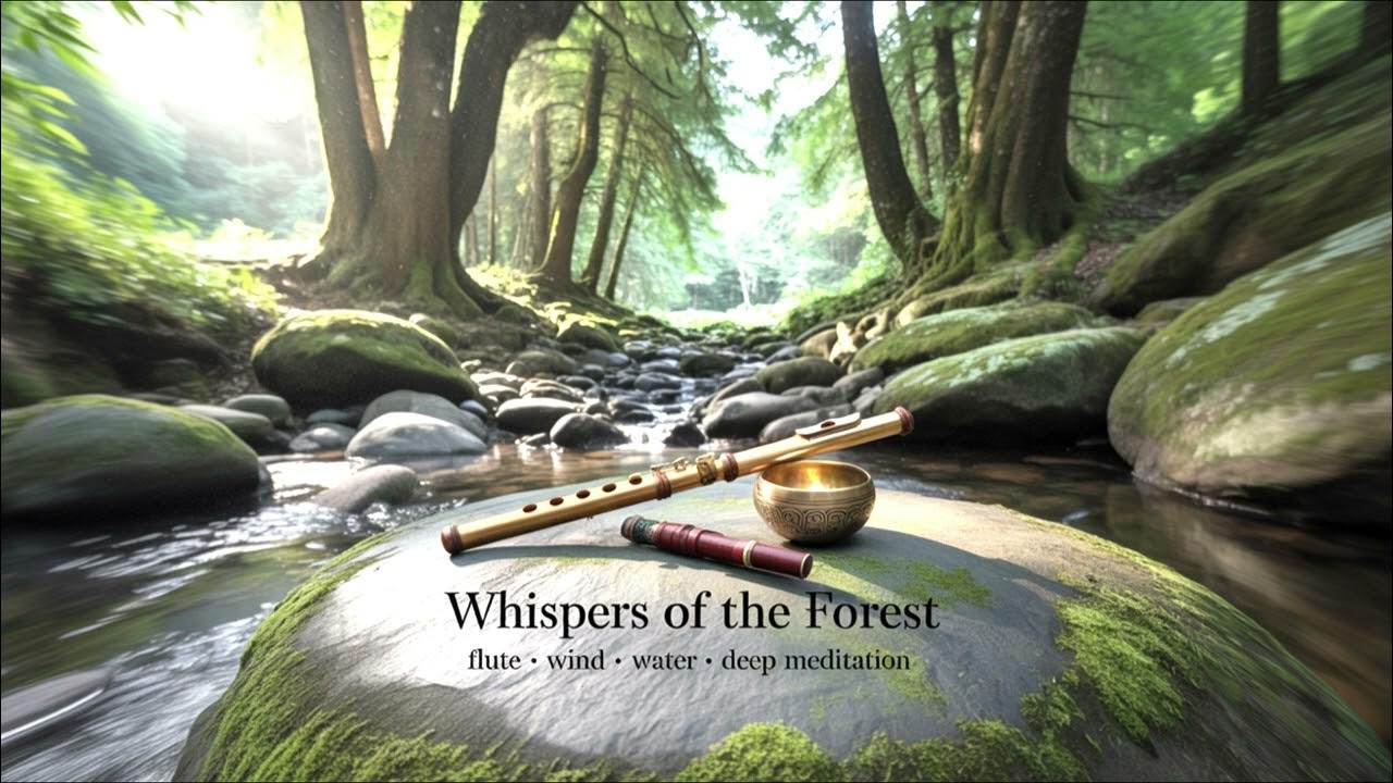 Whispers of the Forest Flute, Wind & Water Sounds for Deep Meditation & Inner Calm Whispers of the Forest Flute, Wind & Water Sounds for Deep Meditation & Inner Calm