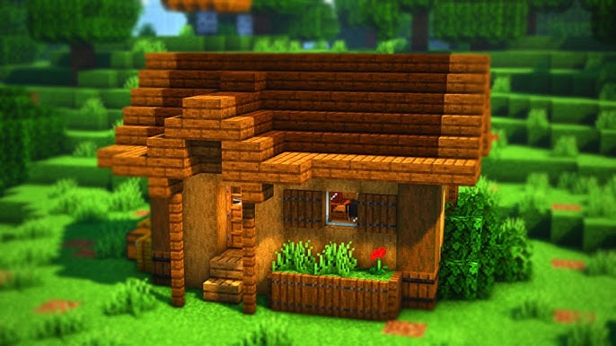 Casa Medieval Pequena - Tutoriais Minecraft 