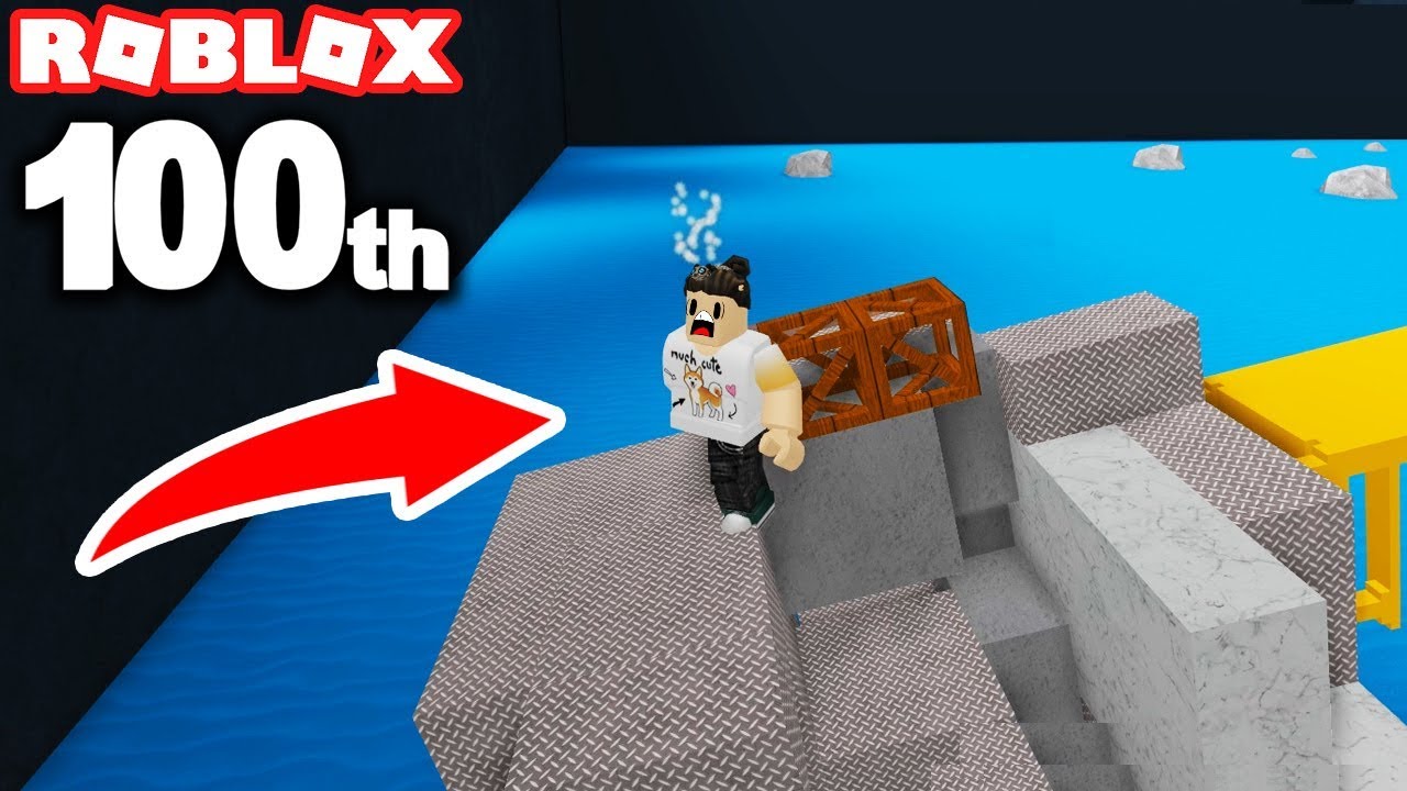 100th attempt in roblox build a boat for treasure - youtube