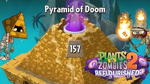 The problem with endless in PvZ 2 Reflourished - Pyramid of Doom level 100+