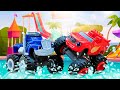 Qual é o carro mais rápido? Blaze e as Monster Machines em português