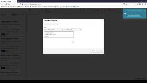 Import Shipment in Boxt