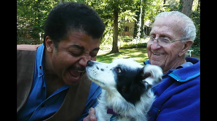 Chaser the Dog Shows Off Her Smarts to Neil deGras...