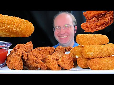 ASMR CHICKEN TENDERS MUKBANG EATING SOUNDS