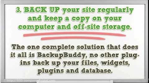 Top 10 WordPress Security and Website Tips