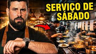 POV: você é chef num sábado à noite de restaurante cheio