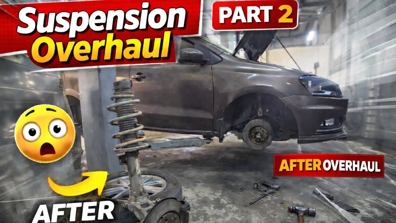 This video costed me so much!! | Volkswagen Ameo Complete Suspension Overhaul ⚠️💯
