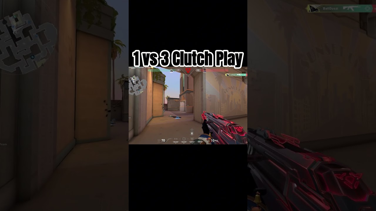 Crazy Clutch Plays - Valorant online rank games NA server 