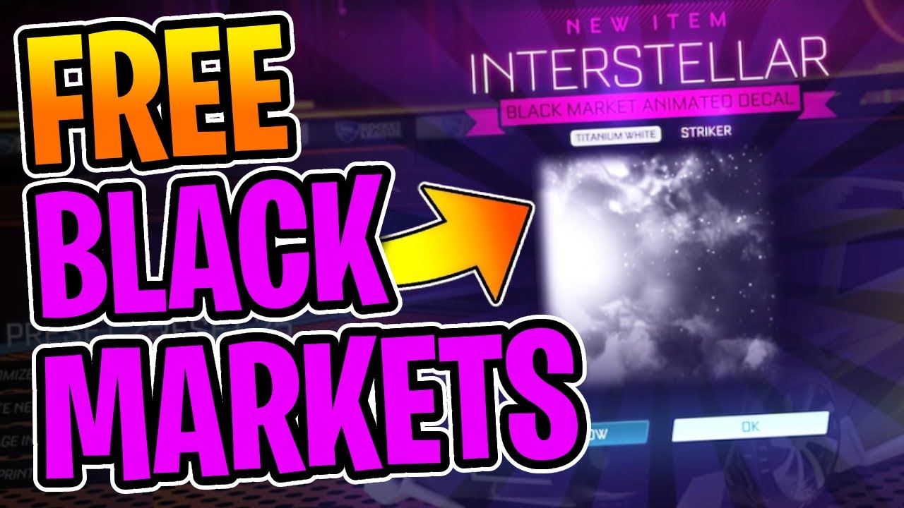 How to get FREE Black Markets in Rocket League! (Season 9, 2023)