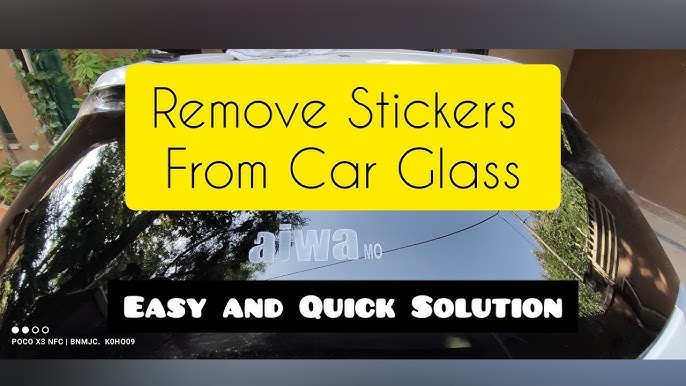 sticker residue removal on car｜TikTok Search