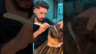 Dağınık Saç Kesimi Ör