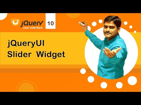 jQuery UI Slider Widget - jQuery UI Tutorial 10 🚀