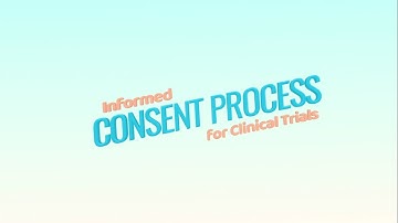 Video #6  Informed Consent Process For Clinical Trials