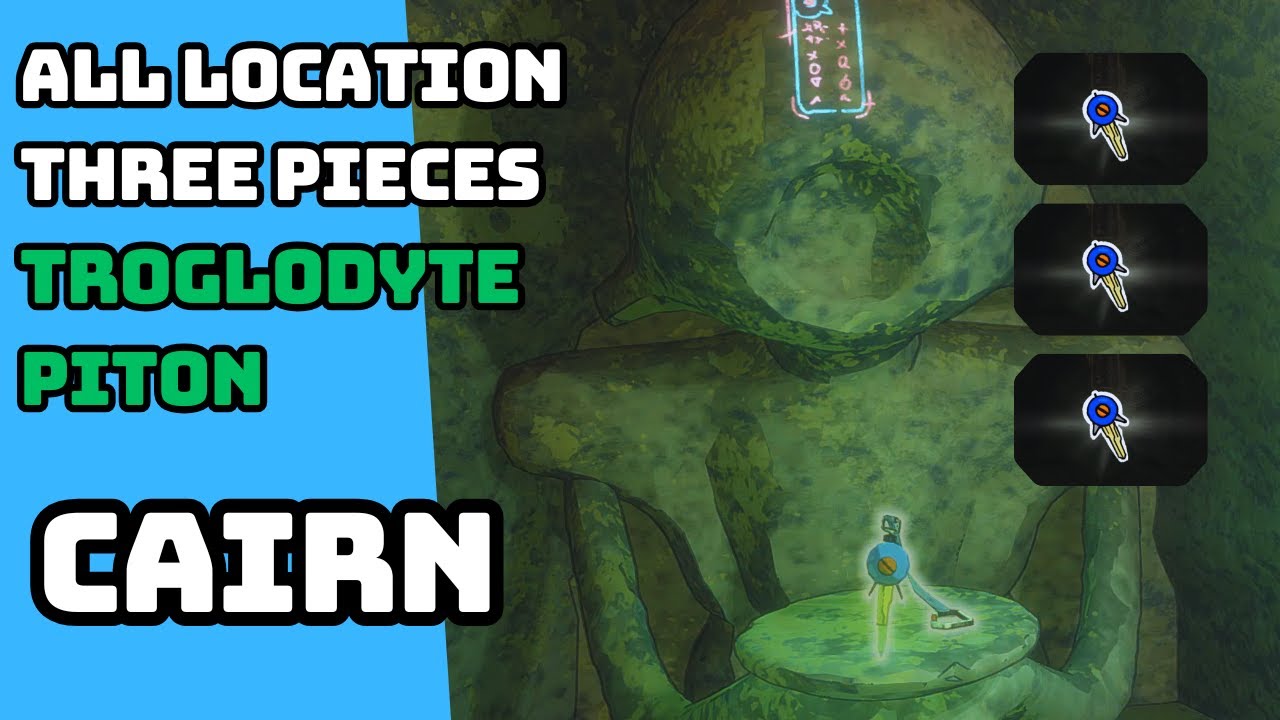 CAIRN ALL 3 PIECES OF THE DOLL TROGLODYTE PITON LOCATION GAMEPLAY BY GIMSAJO