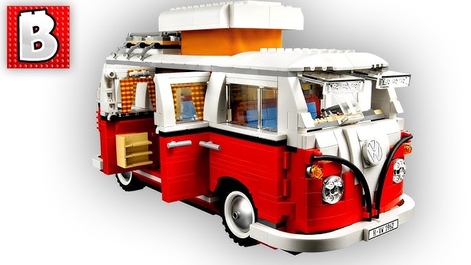 Lego Creator Volkswagen T1 Camper Van Set 10220 | Unbox Build Time Lapse  Review - YouTube