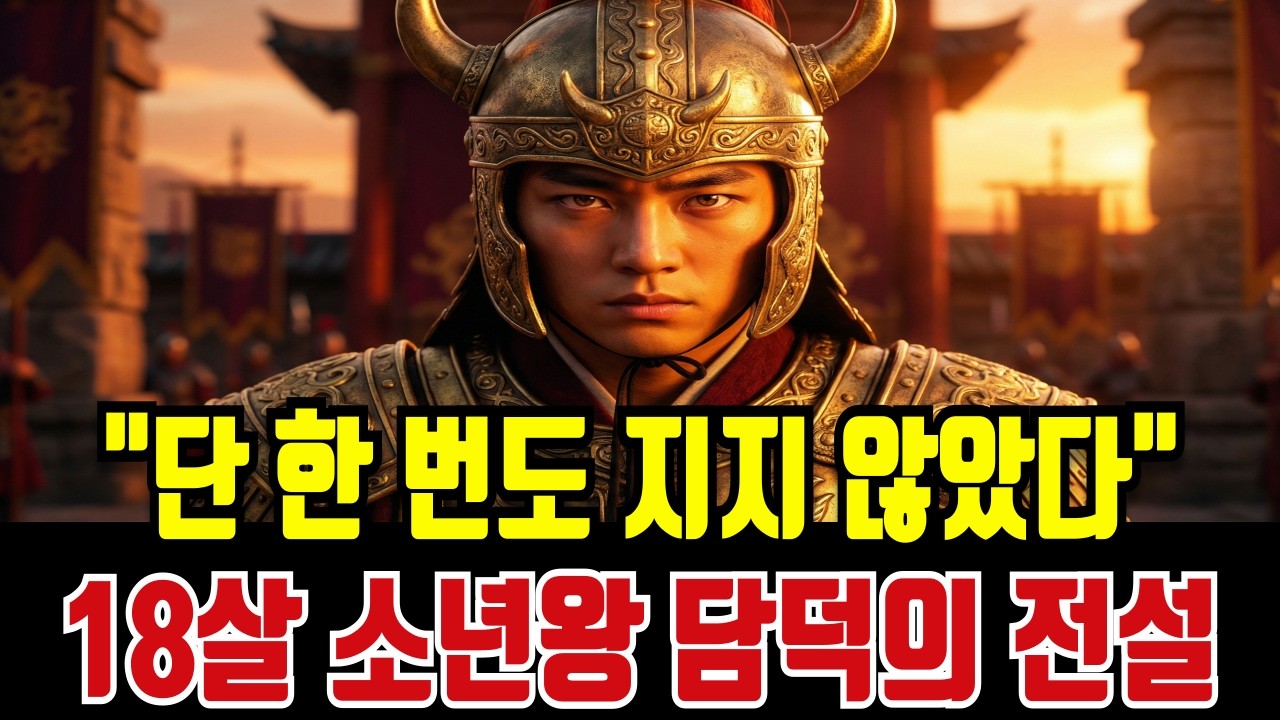 [역사이야기] 광개토대왕, 18살에 왕이 되어 단 한 번도 지지 않은 남자