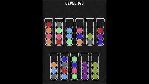 Ball Sort Puzzle Level 146 SOLVED