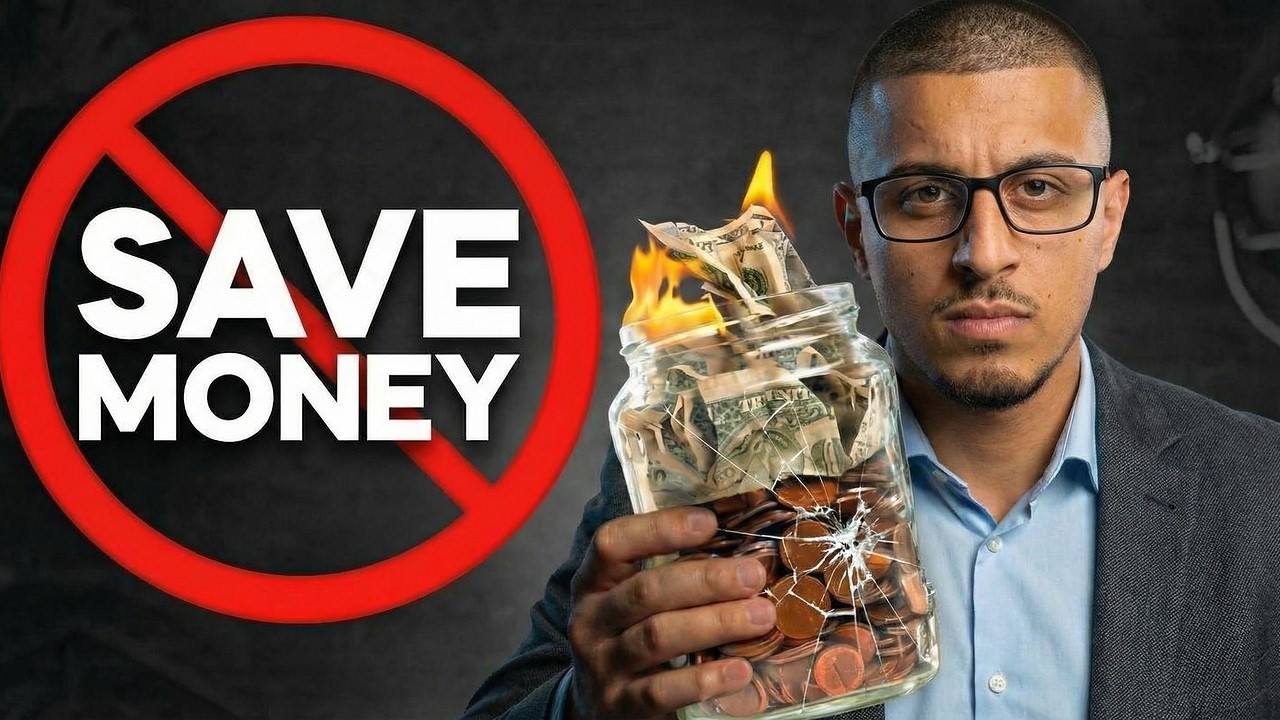 Want To Be Rich? DON'T Save Money. - YouTube
