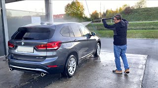 Car washing in Germany 🇩🇪 in only 5 Euros 💶