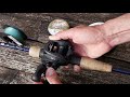 Opspoelen Baitcast reel, deel 2