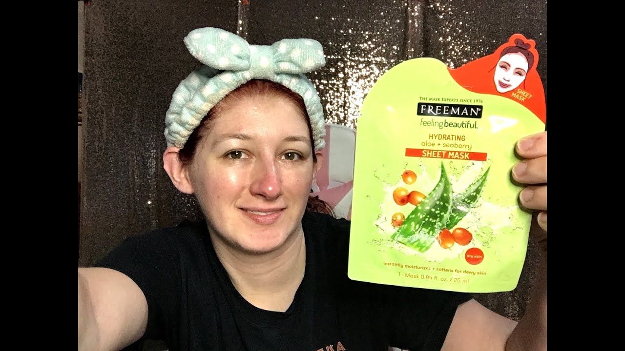 Review - Freeman Hydrating Aloe + Seaberry Sheet Mask