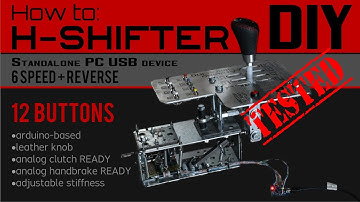 Arduino-based Simracing H-Shifter