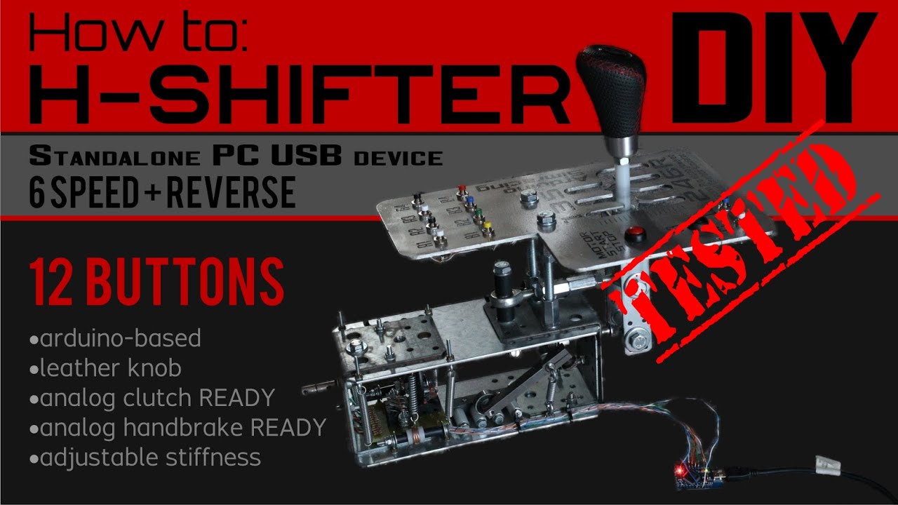 Sim racing H shifter / gear shifter / sim racing gearbox / not