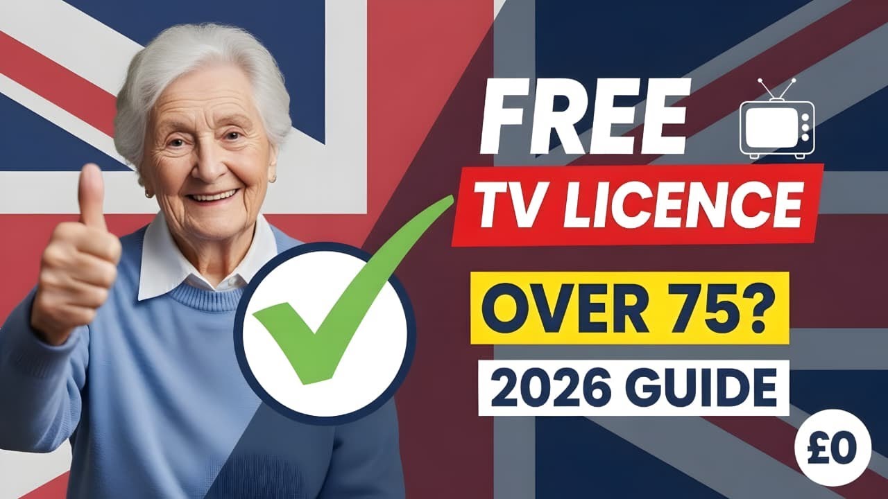 FREE TV Licence Over 75 UK 2026  Complete Guide & Eligibility.