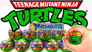 Turtles Mashems - Opening 10 Series 1 Mutant Mayhem Ninja Turtle Mashems - No Talking ASMR