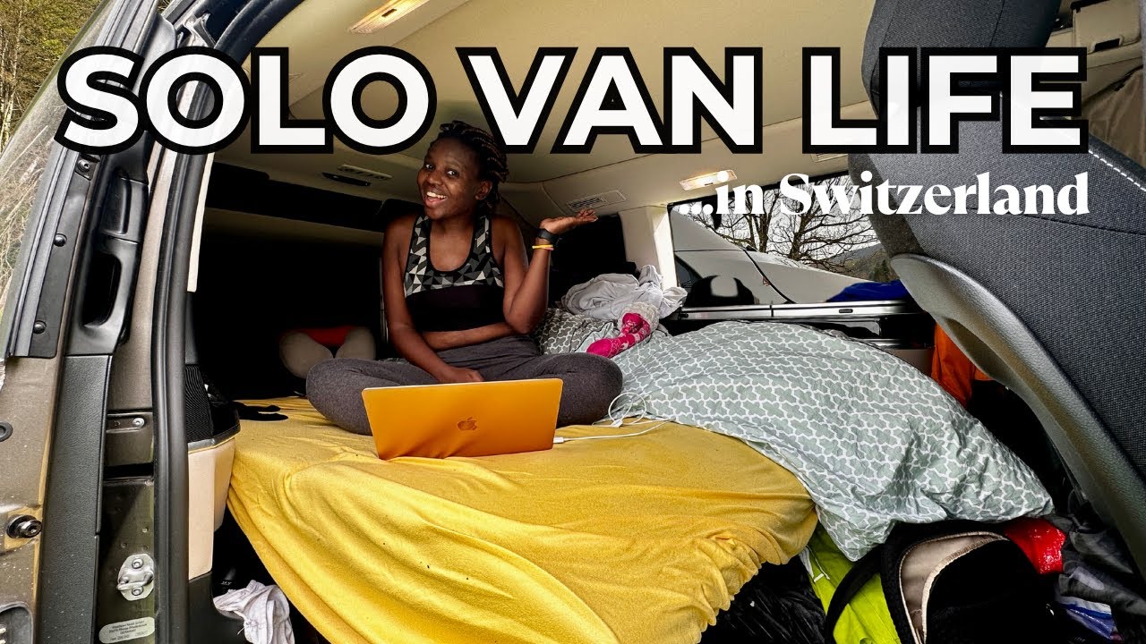 I Found the Perfect Camping Spot in Zurich 🇨🇭✨ | Peaceful Van Life in the City