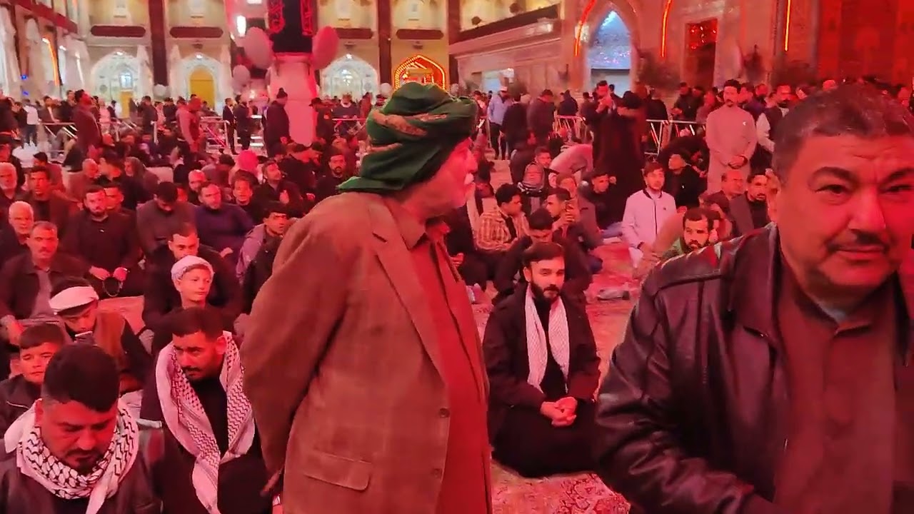 گعده للرادود أمير العارضي في موكب شباب علي بن الحسين ع ليلة جرح الامام علي ع 19 رمضان 1447 هجريه