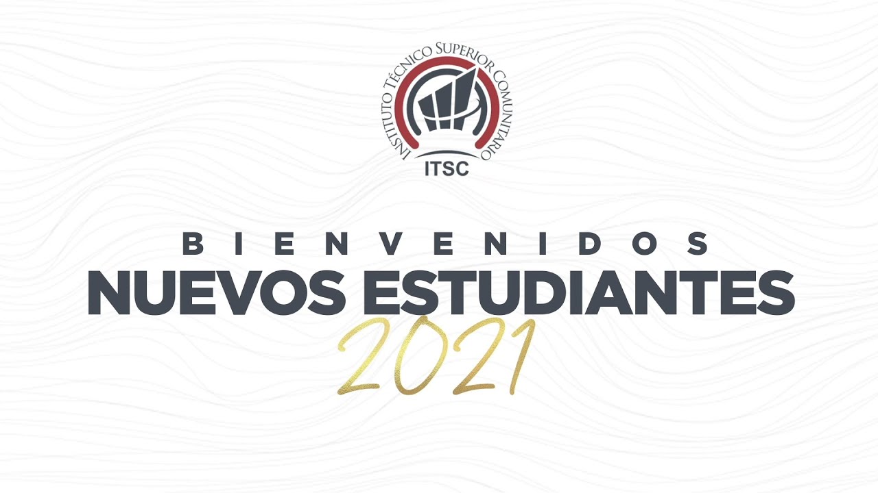 Bienvenida Estudiantes de Nuevo Ingreso Enero - Abril 2021 - YouTube