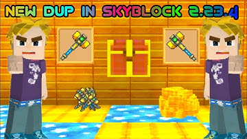 Found New Duplicate Glitch in the Skyblock(2.23.4) Blockman Go [2.23.4] #blockmango  #blockmangomods
