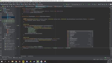 [안드로이드 스튜디오] 메모 앱 만들기 - 3 (SQLite -1)