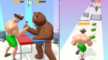 Muscle Rush : Gameplay Walkthrough All Levels Part-2 (IOS, Android)