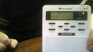 NOAA Weather Radio Severe Thunderstorm Warning
