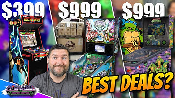 Best Home Arcade Black Friday Deals? AtGames TMNT Pinball, Alice Goes To Wonderland & Arcade1Up MK