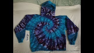 Tie Dye a Spiral Hoodie