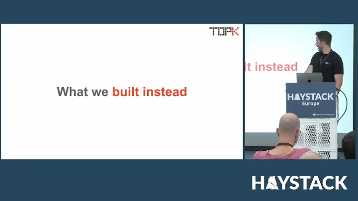 Haystack EU 2025: Marek Galovic – Billion-scale hybrid retrieval in a single query