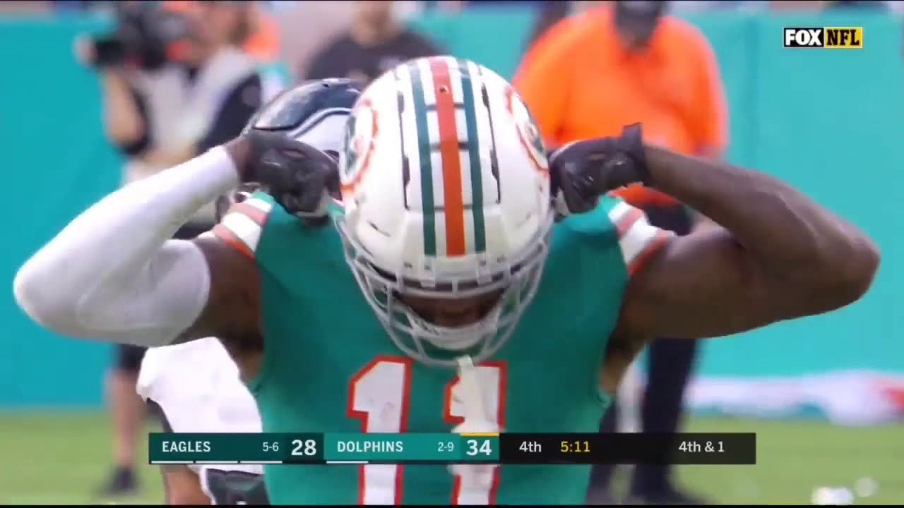 DeVante Parker vs Ronald Darby & Jalen Mills (2019) | WR vs CB Matchup