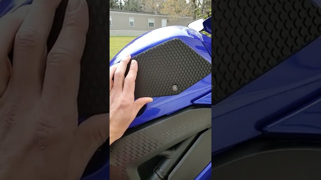 tank grip install Ben Nichols yzf r3 yamaha 2020